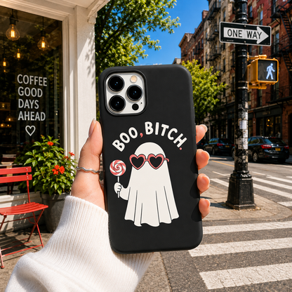 Boo Bitch Ghost Mobile Cover