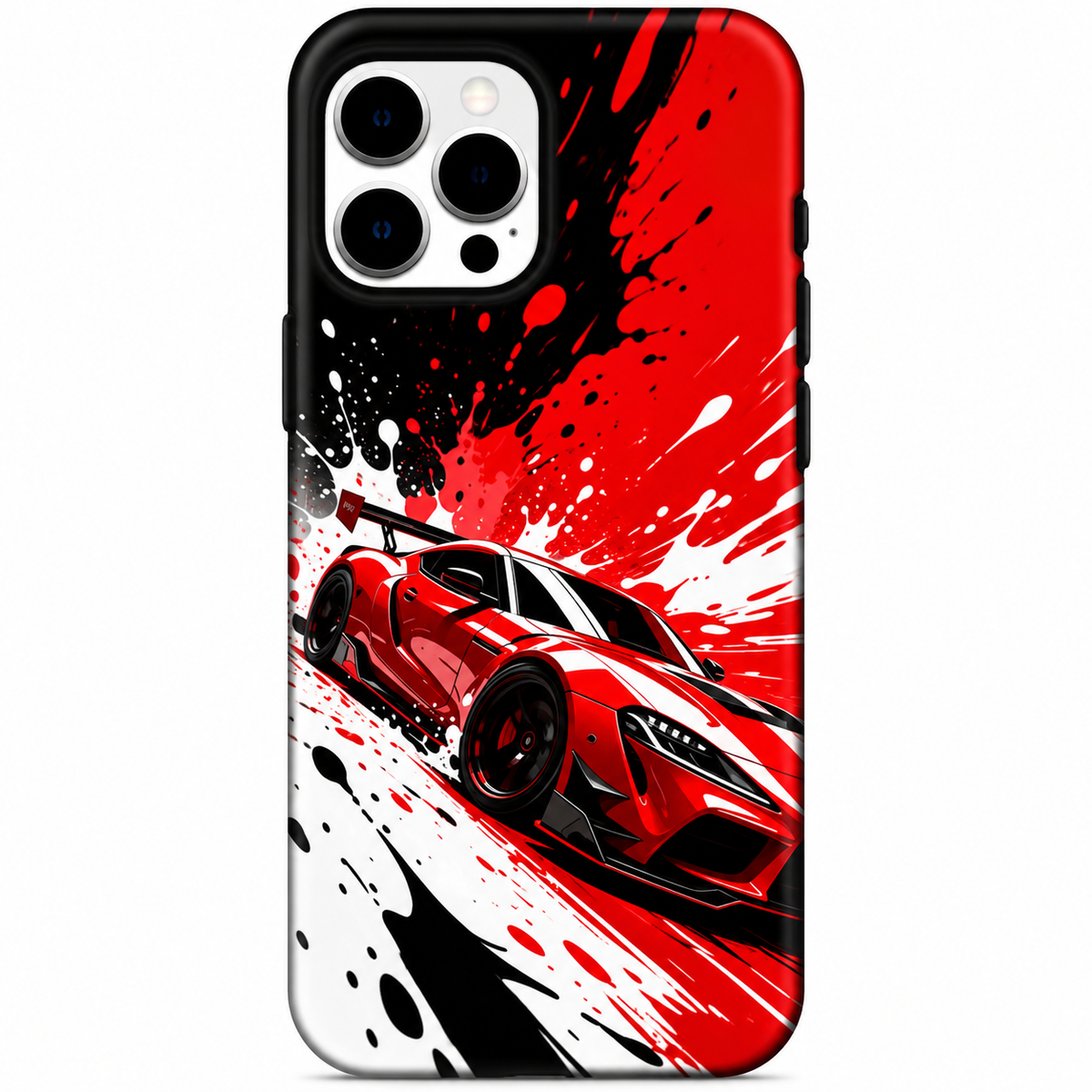 Red Racing Car Splash Case