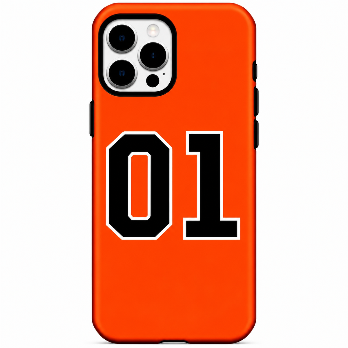 Bold “01” Orange Case