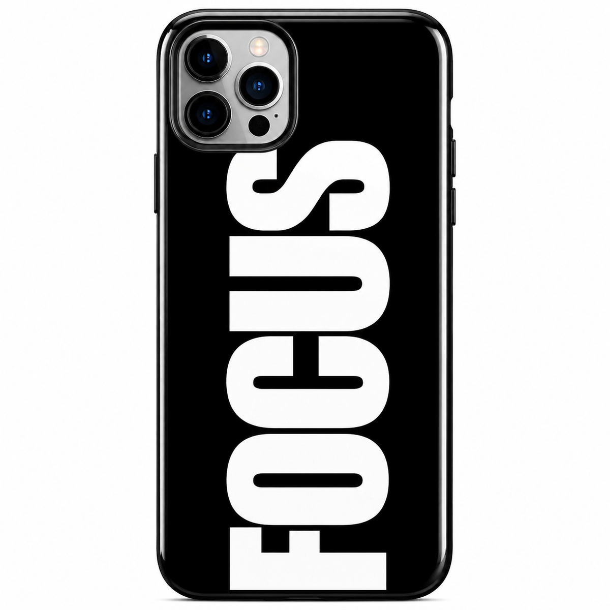 Focus Typography Mobile Cover