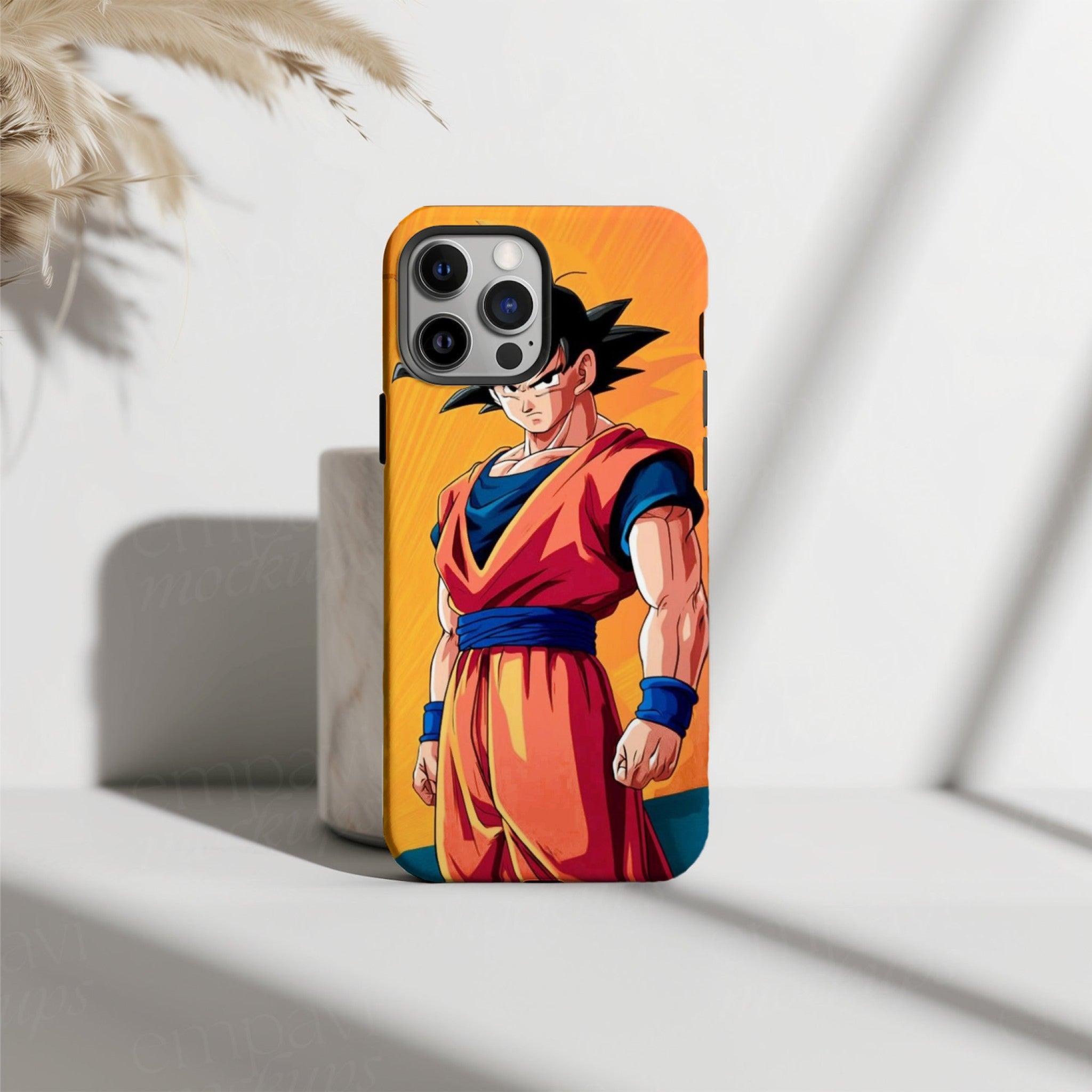 Goku Dragon Ball Z Standing Premium HD Anime Case
