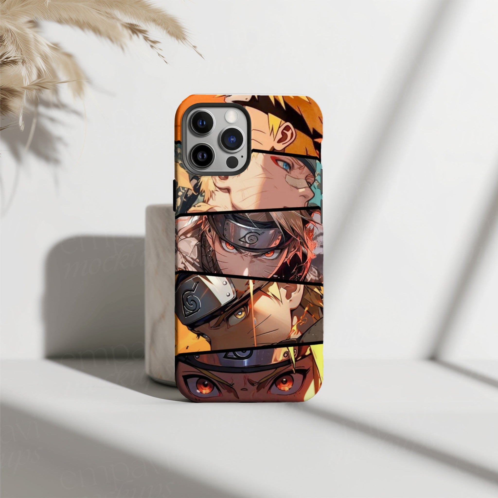 Naruto Evolution Naruto Uzumaki Anime HD Phone Case