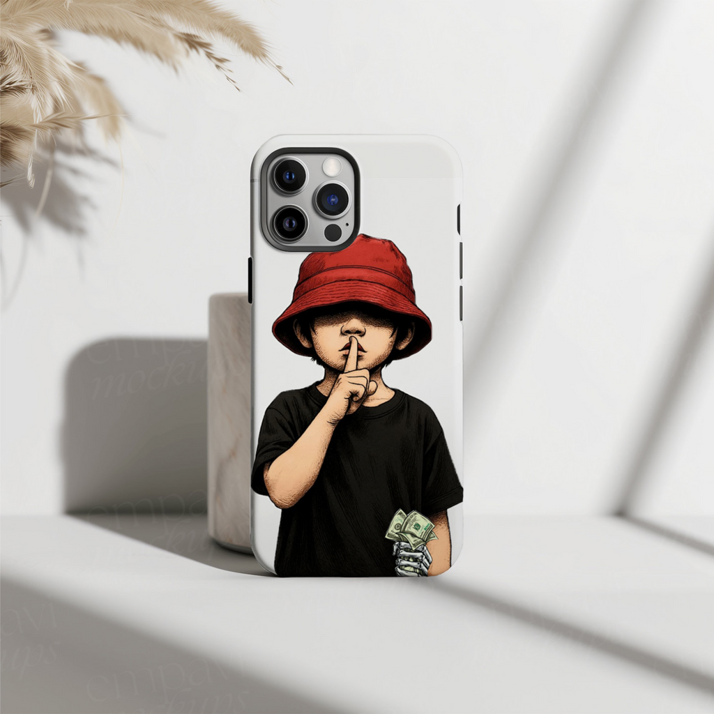 Silent Money Boy Premium HD Print Case