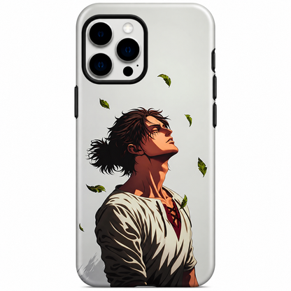 Anime Leaf Portrait Case