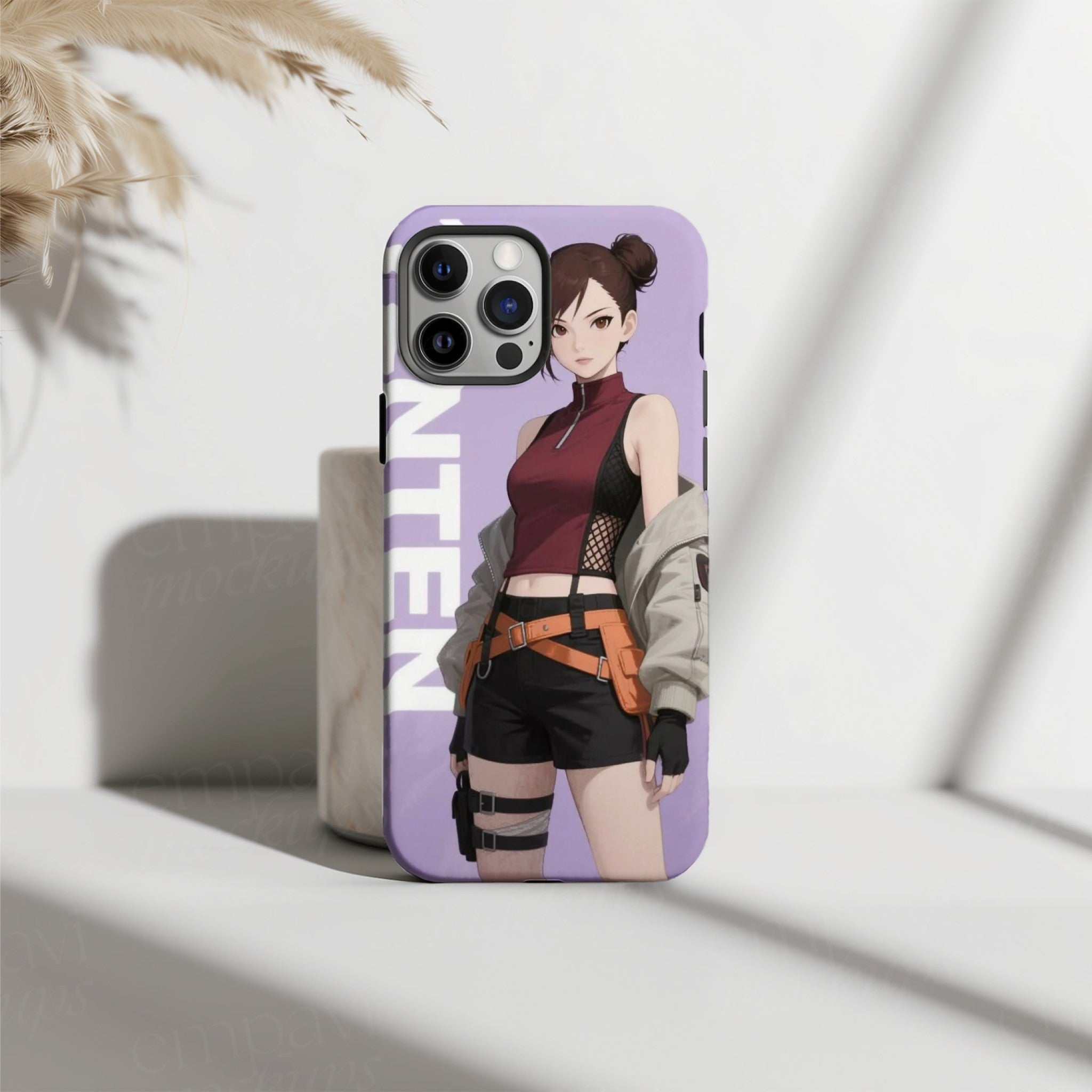 Tenten Naruto Anime Premium HD Print Phone Case
