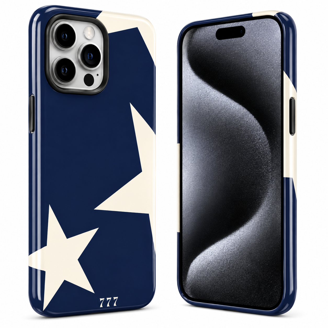 Navy Star 777 Mobile Cover