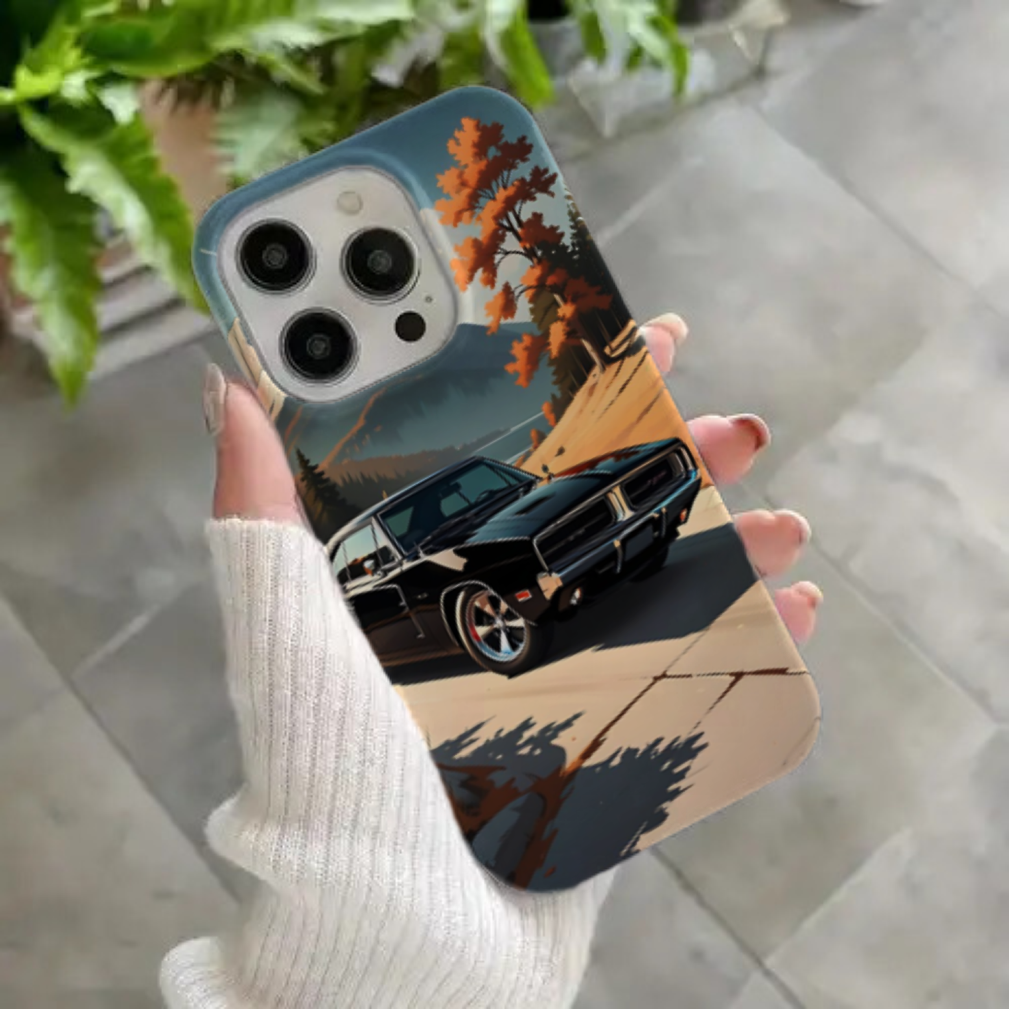 Classic Dodge Charger Premium HD Print Case