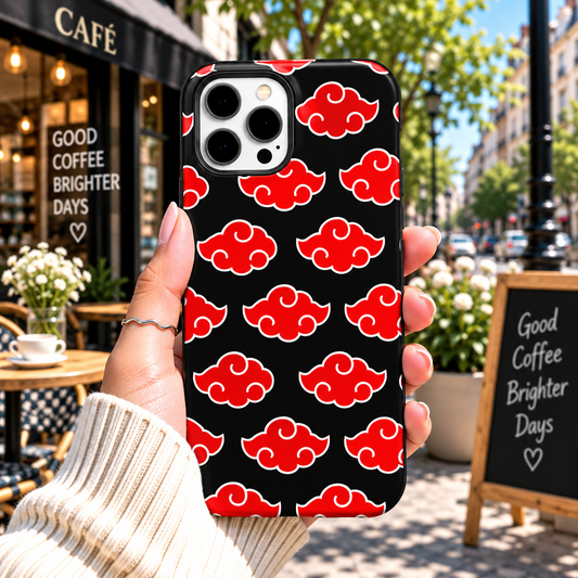 Akatsuki Cloud Pattern Case