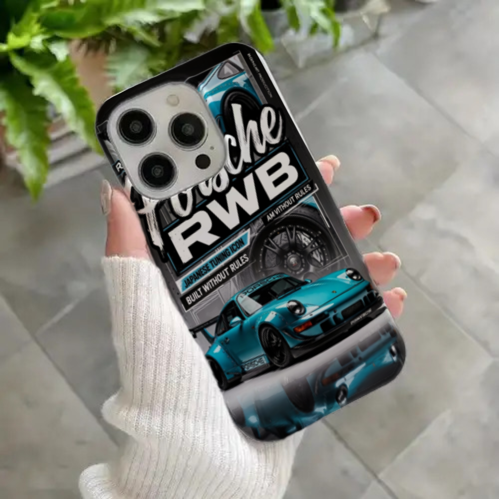 Porsche RWB Premium HD Print Case