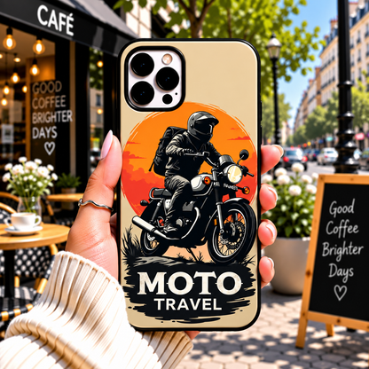 Moto Travel  —  Phone Case