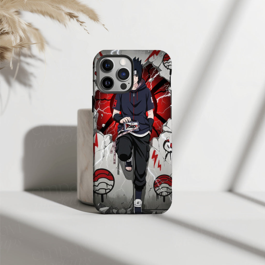 Sasuke Uchiha Naruto Anime HD Phone Case