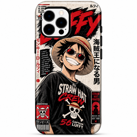 Straw Hat Pirate Anime Phone Case