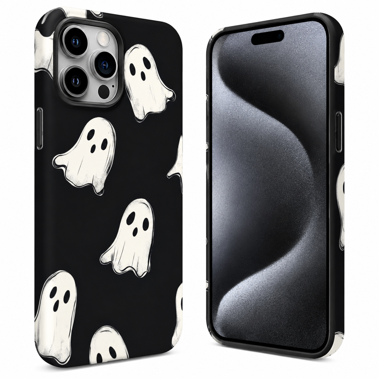 Ghost Print Mobile Cover