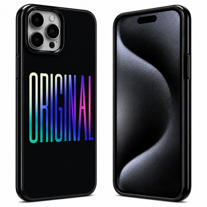 Original Gradient Typography Mobile Cover