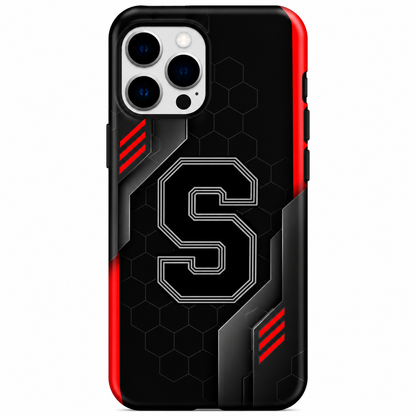 Black Red Sport Case